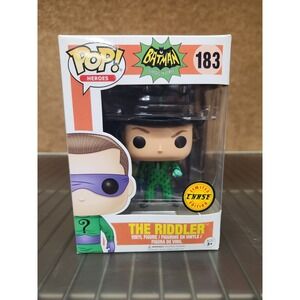 The Riddler Funko Pop Chase #183 Heroes Batman Classic TV Series